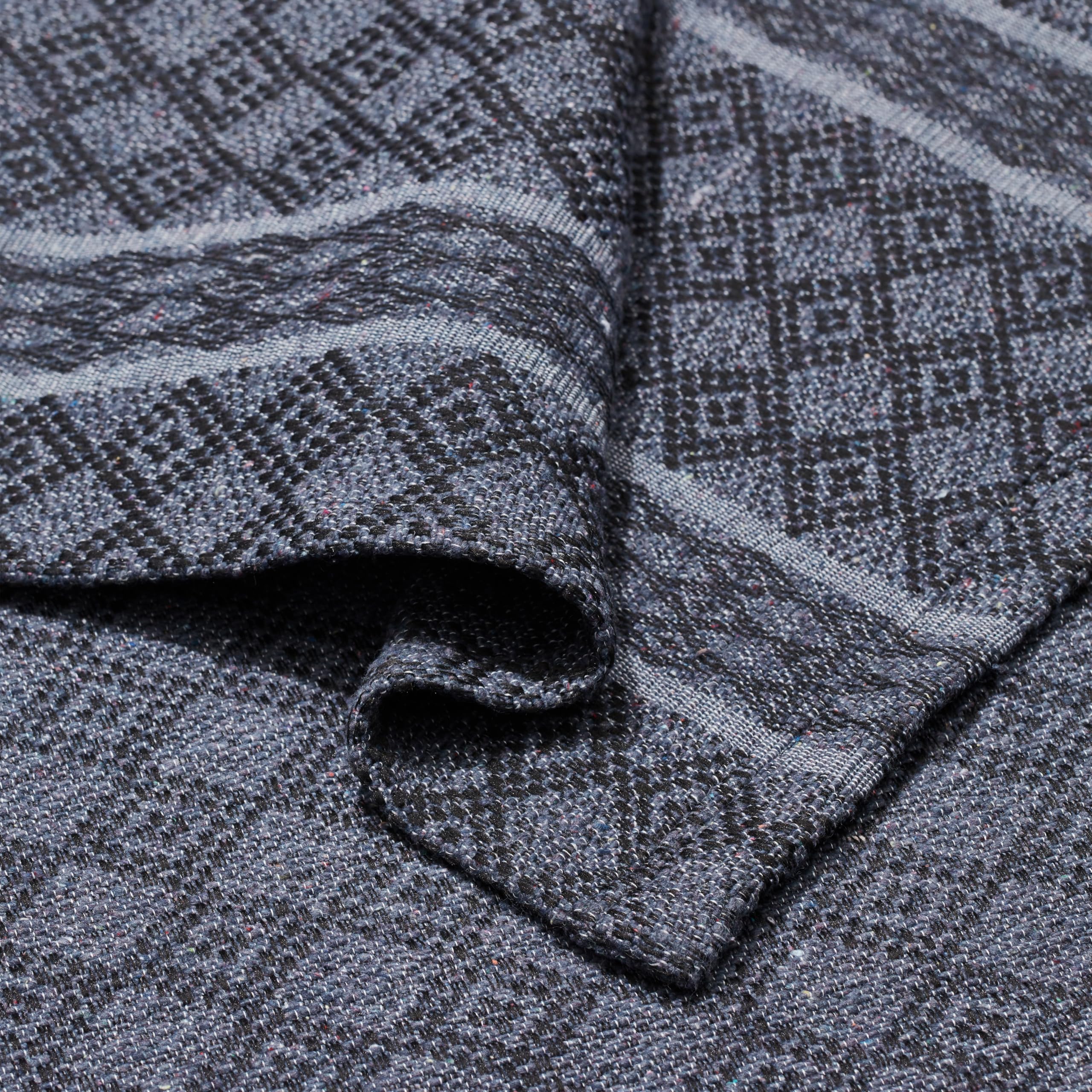 Manduka Coperta in cotone per yoga, accessorio e accessorio per yoga, pieghevole, impilabile per sostenere, in cotone, 172 cm, grigio tuono