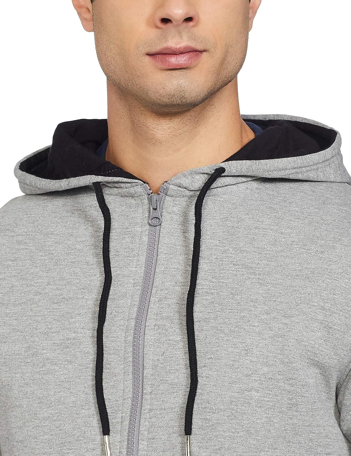 Men's Hoodie with Hood for Winter | Long Sleeve Fleece Hoodie with Zipper for Men | Long Sleeve Hoodie with Pocket |