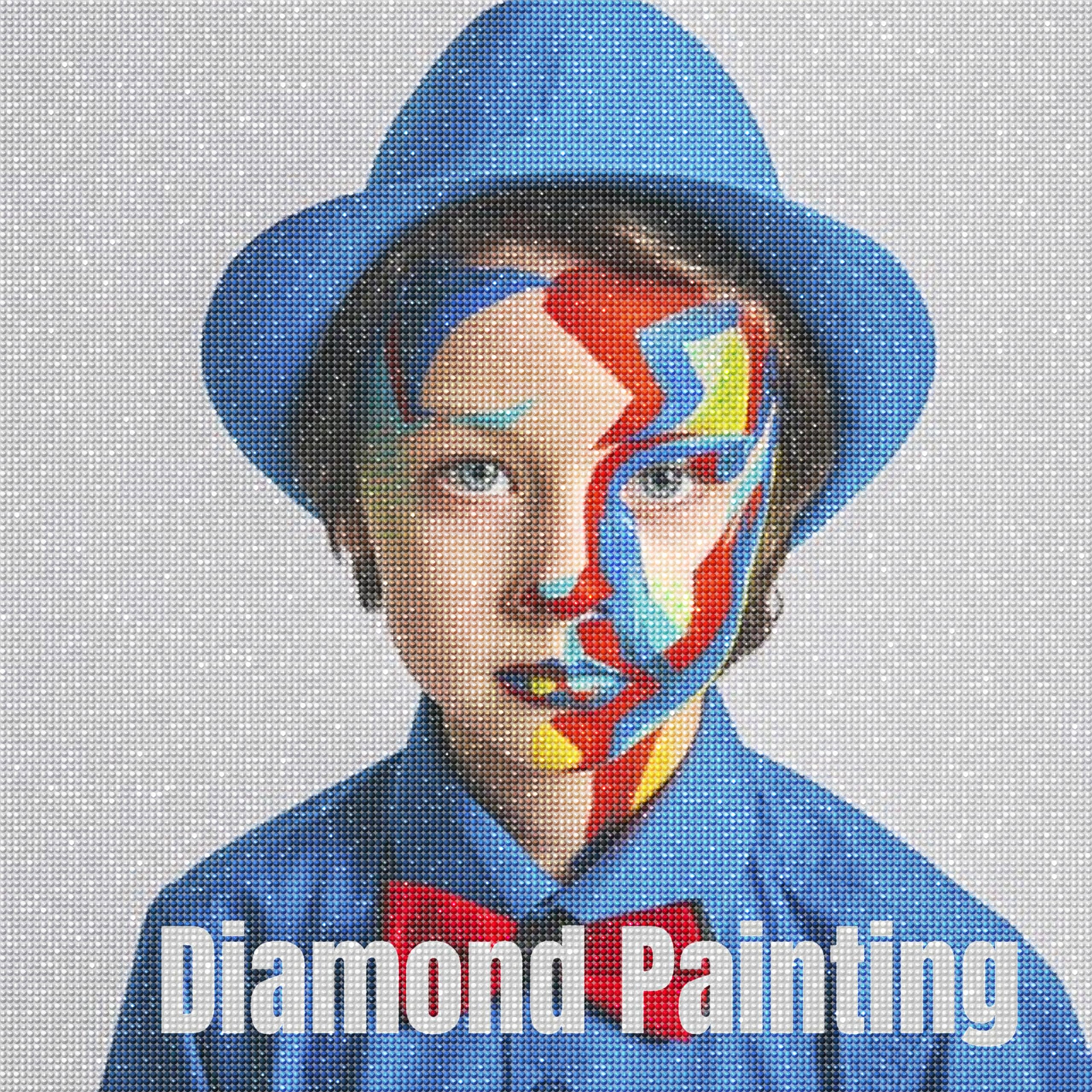 Personalised Custom Photo Diamond Painting, 5D Full Drill Art for Adults, Elegant Embroidery Picture Gifts for Home Decor