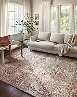 Vista 15 de Loloi II Saban Collection, SAB-02, óxido/beige, 2 pies y 7 pulgadas x 10 pies, alfombra de pasillo, suave, duradera, marroquí, persa, vintage,