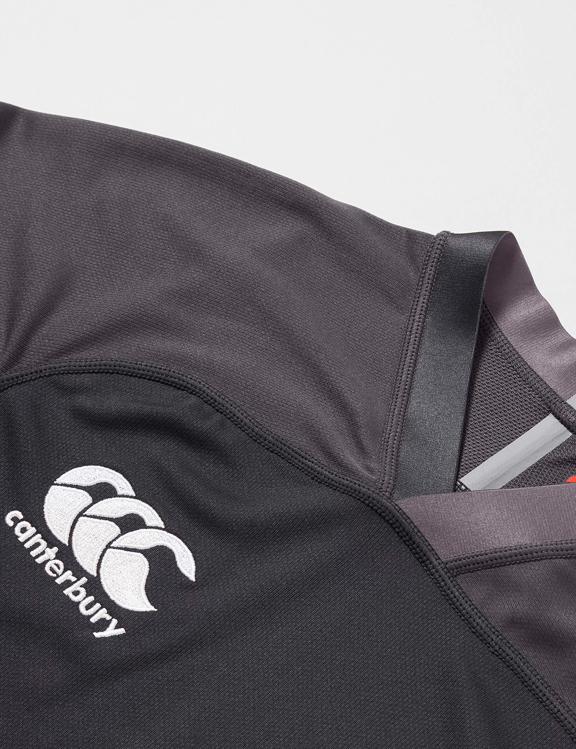 Canterbury Junior Unisex Vapodri Evader Hooped Rugby Jersey | Vapodri Technology | Pro Athletic Fit | Durable Rugby Jersey
