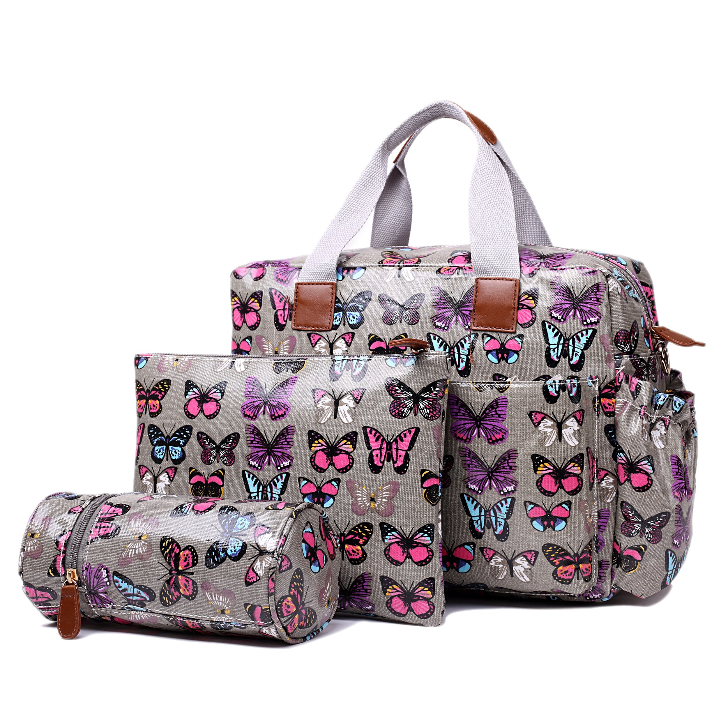 Miss Lulu Set Of Baby Nappy Changing Bag Large Desertcart