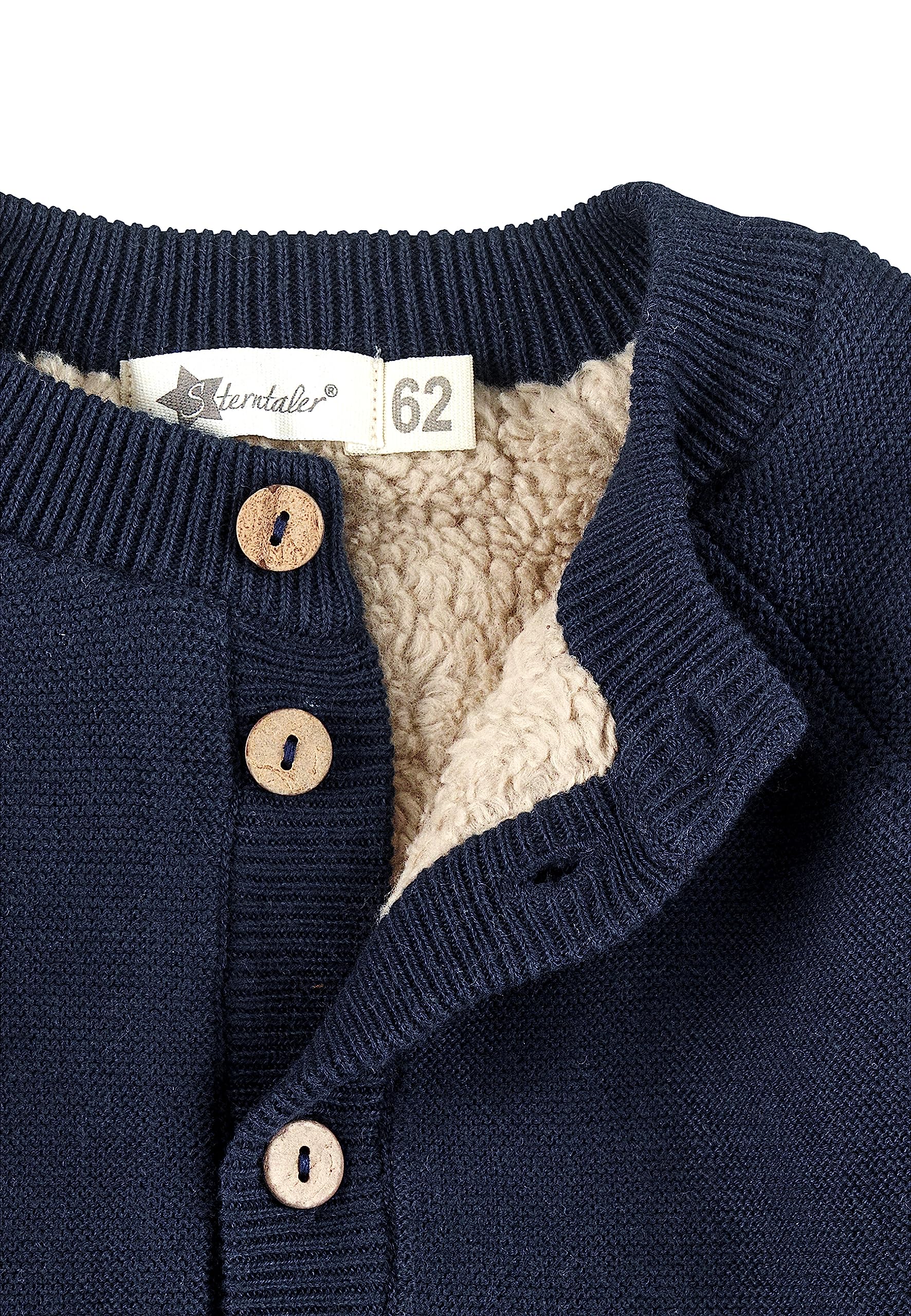 Sterntaler Baby-Jungen GOTS Strick Stern Jacke