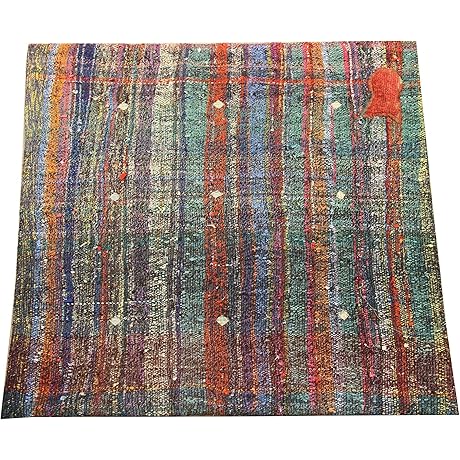 Decorative Modern Rustic Rug for Bohemian Ambiance