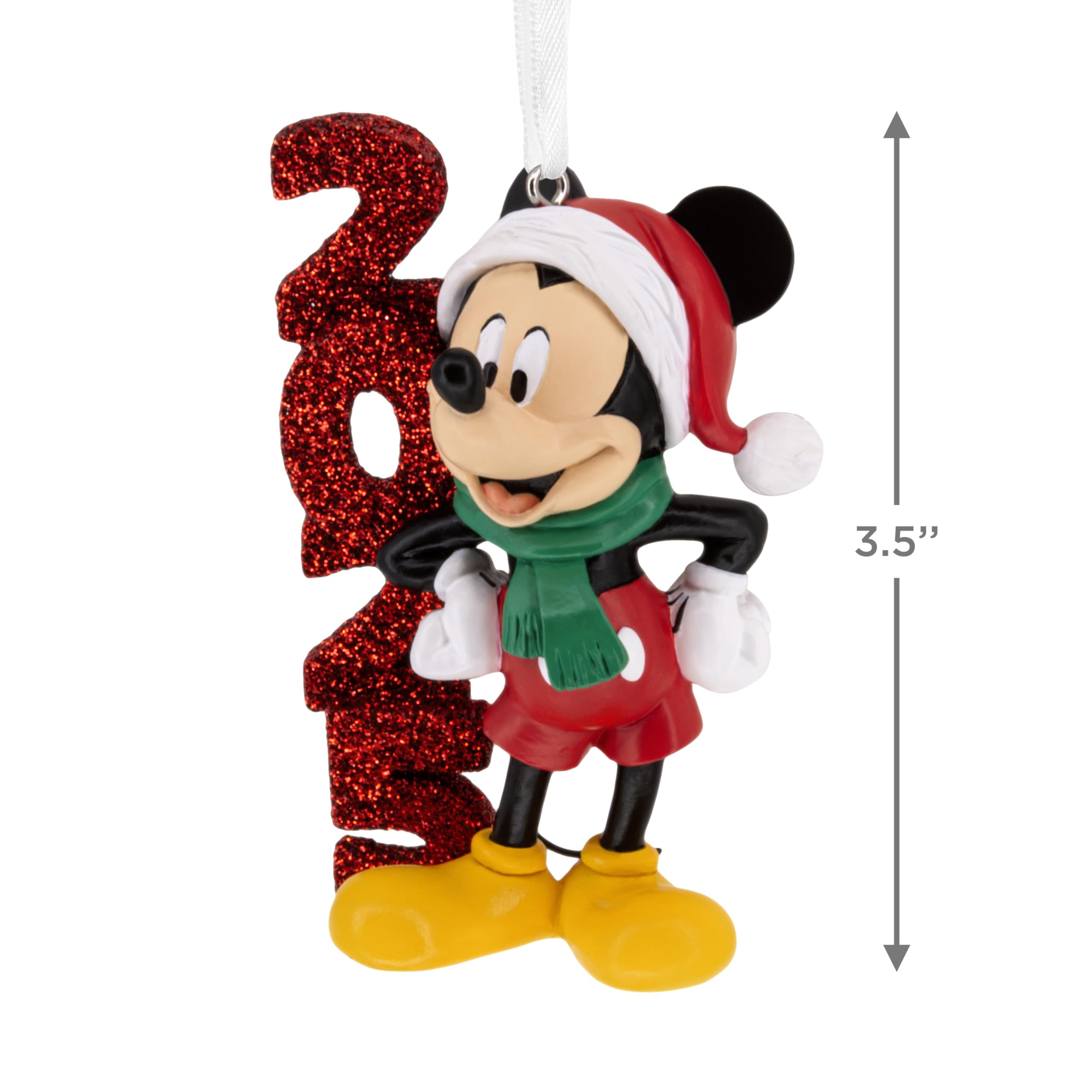 Disney Christmas Ornament 2025 ミッキーぬいぐるみ Amazon.com: Hallmark Disney Mickey Mouse 2025 Christmas Ornament