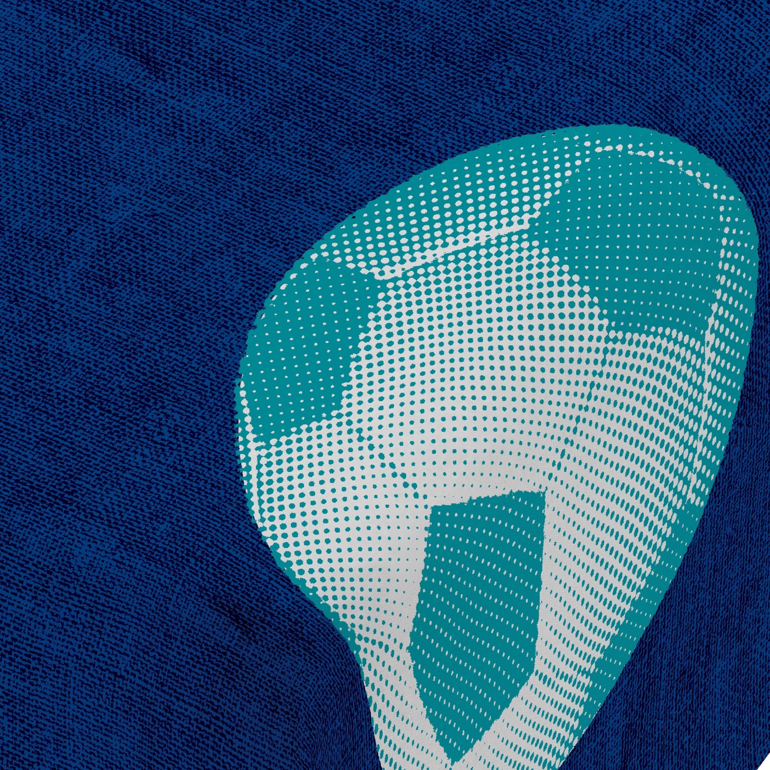 Football Blue prześcieradło z gumką 140 cm (140 x 200) łóżko