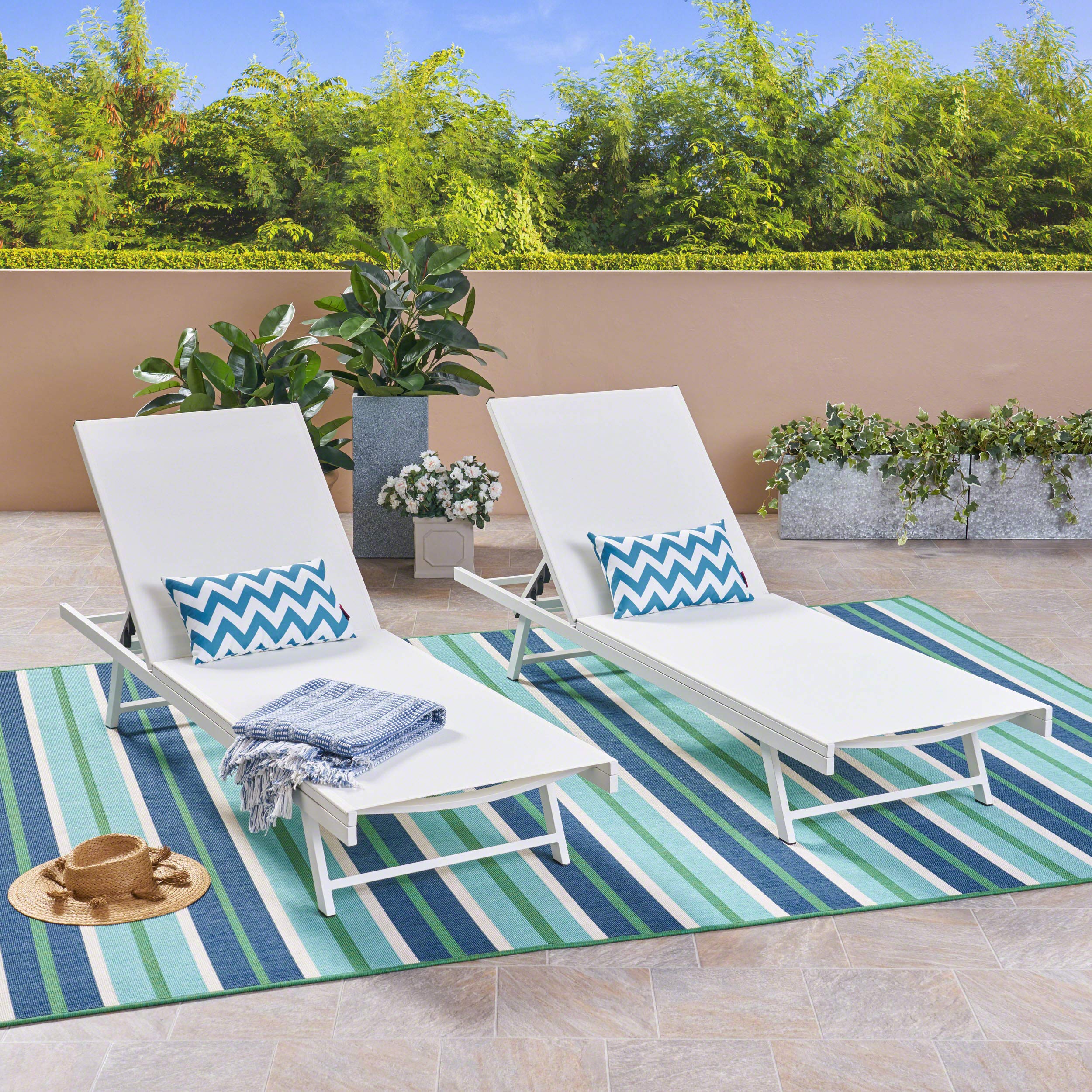 White Aluminum Patio Chairs All Chairs