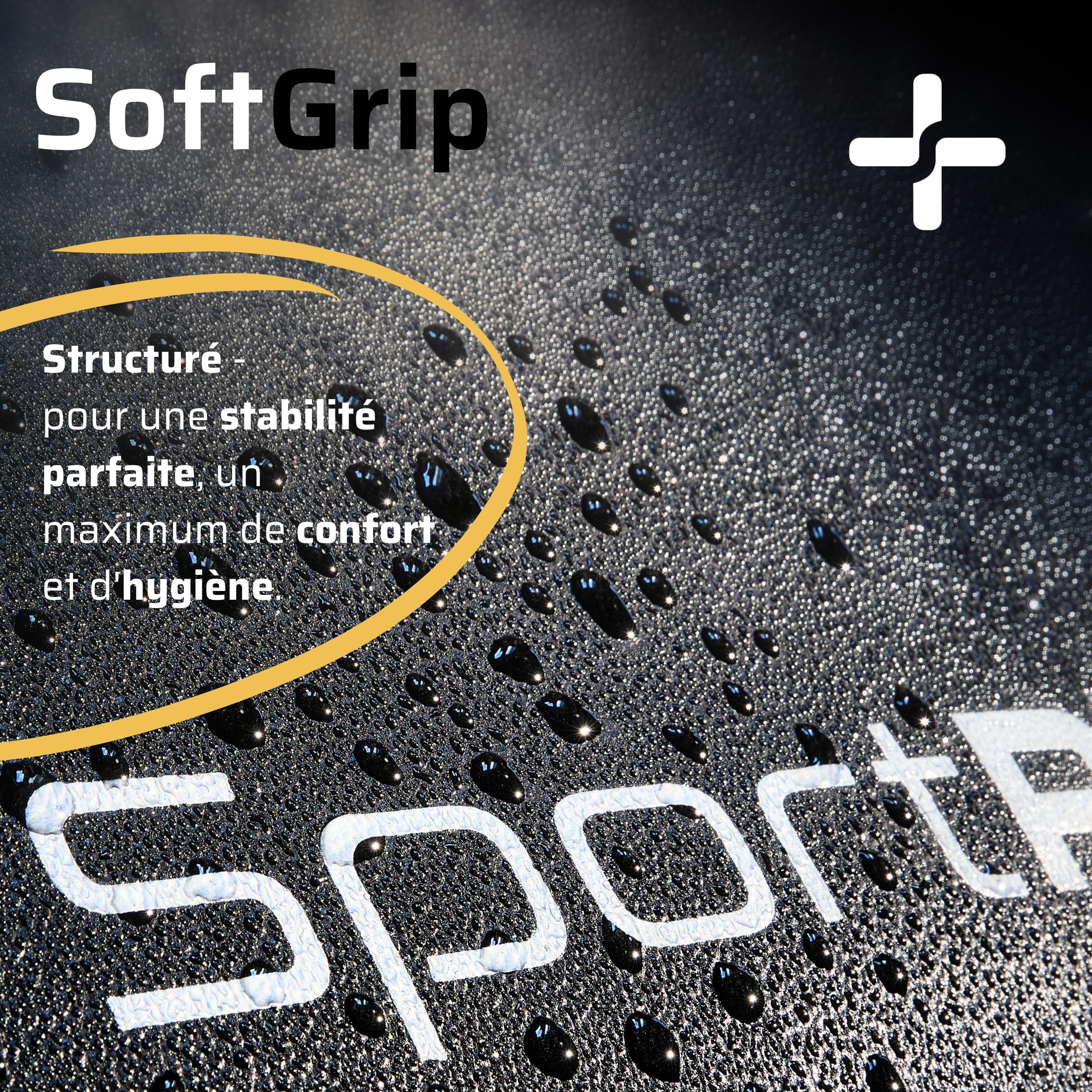 SportPlus Tapis de Protection du Sol pour Vélos d'Appartement, Elliptiques, Rameurs, Tapis de Course, Stations de Musculation, Résistant