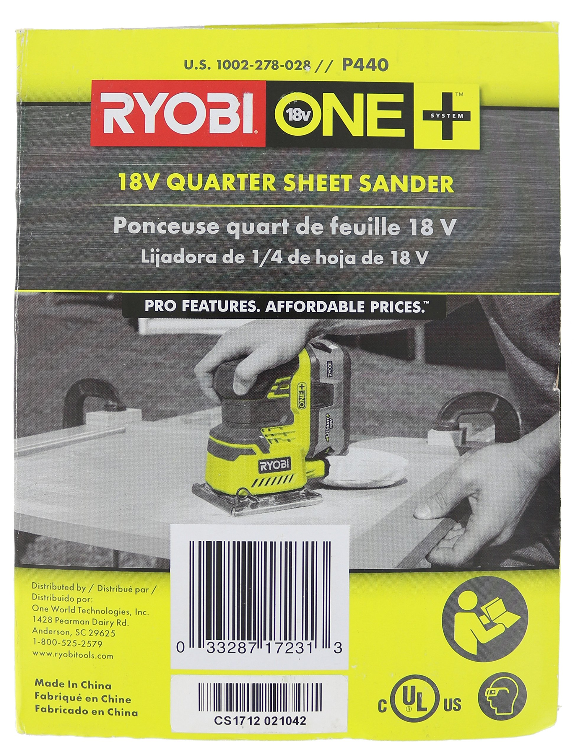 Ryobip440 One 18v Lithium Ion 12 000 Rpm Desertcart INDIA