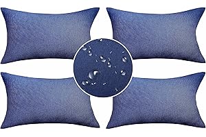 Demetex Outdoor Lumbar Throw Pillow Covers: Enhance Your Outdoor Decor with Style and Comfort