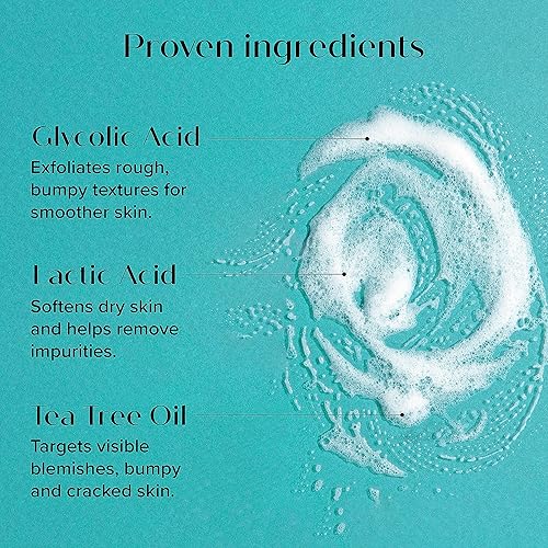 Vista 80 de Medix 5.5 Gel exfoliante de ácido glicólico + ácido láctico KP Bump Eraser AHA exfoliante para el cuidado de la piel Queratosis pilaris y acné