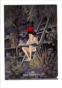 ジブリ 魔女の宅急便 ジジ クリアファイル 魔女の宅急便 A4クリアファイル ジジ一家: キャラグッズ