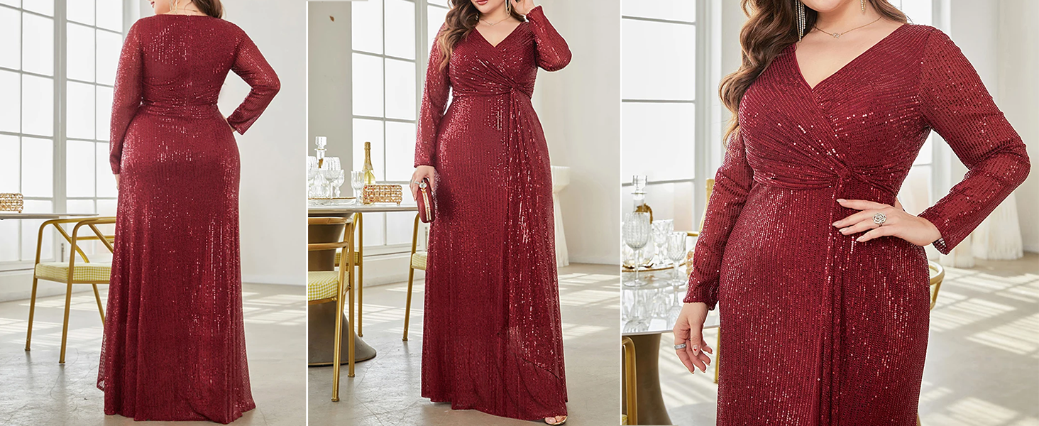 chinese dress ladies Amazon.com: meilun Gold Long Sleeve Sequin Dress for Women Formal Evening  Gowns Sparkly V Neck Maxi Dress for Wedding Guest,S : Clothing, Shoes &  Jewelry main image 0