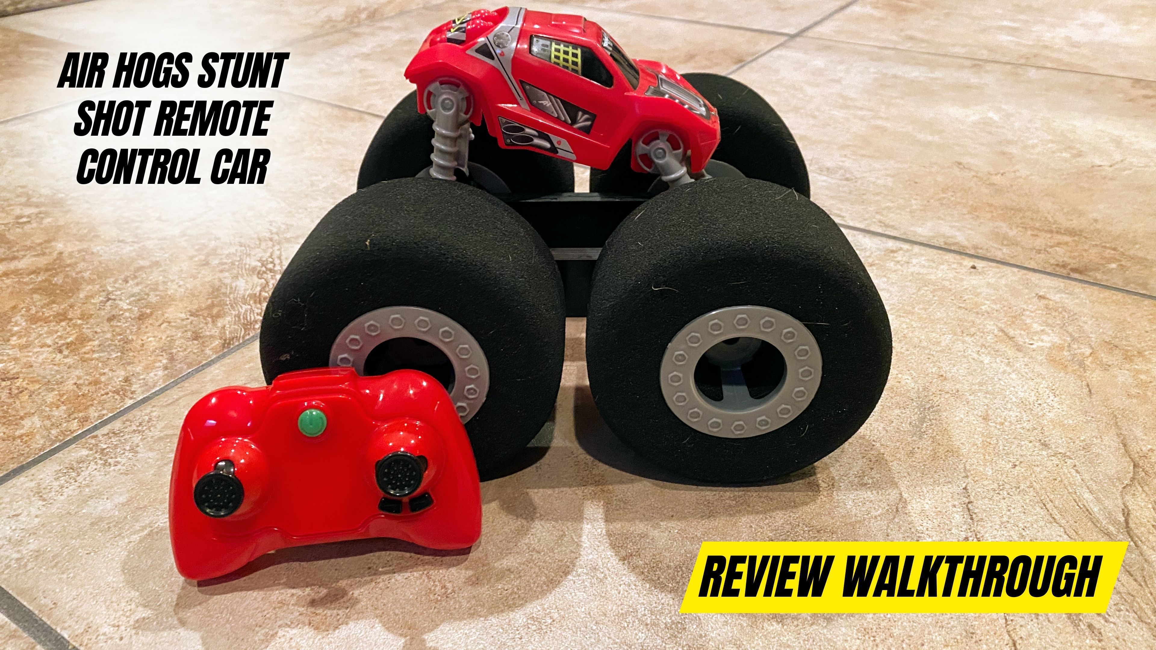 Review of Air Hogs Stunt Shot Super Soft Remote Control Car