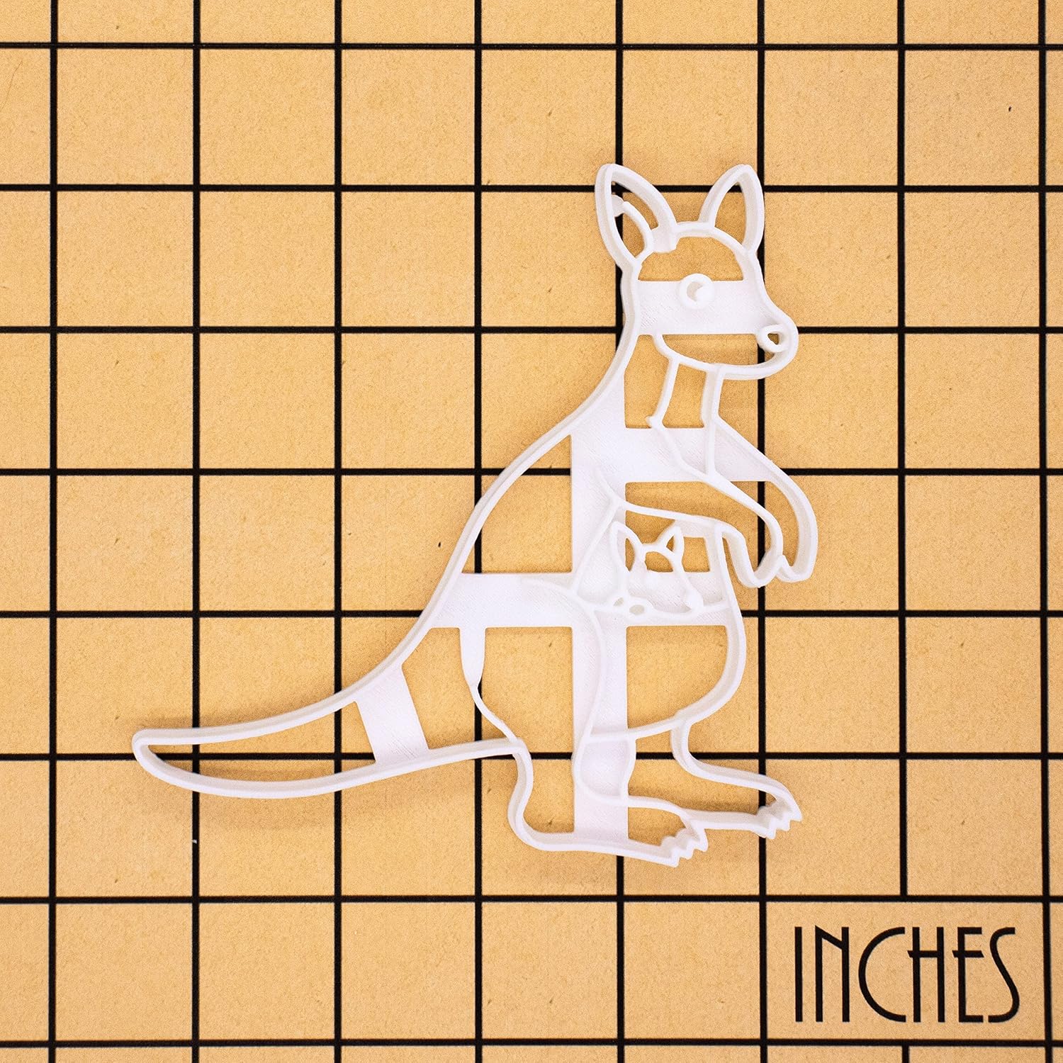 Kangaroo cookie cutter, 1 piece - Bakerlogy
