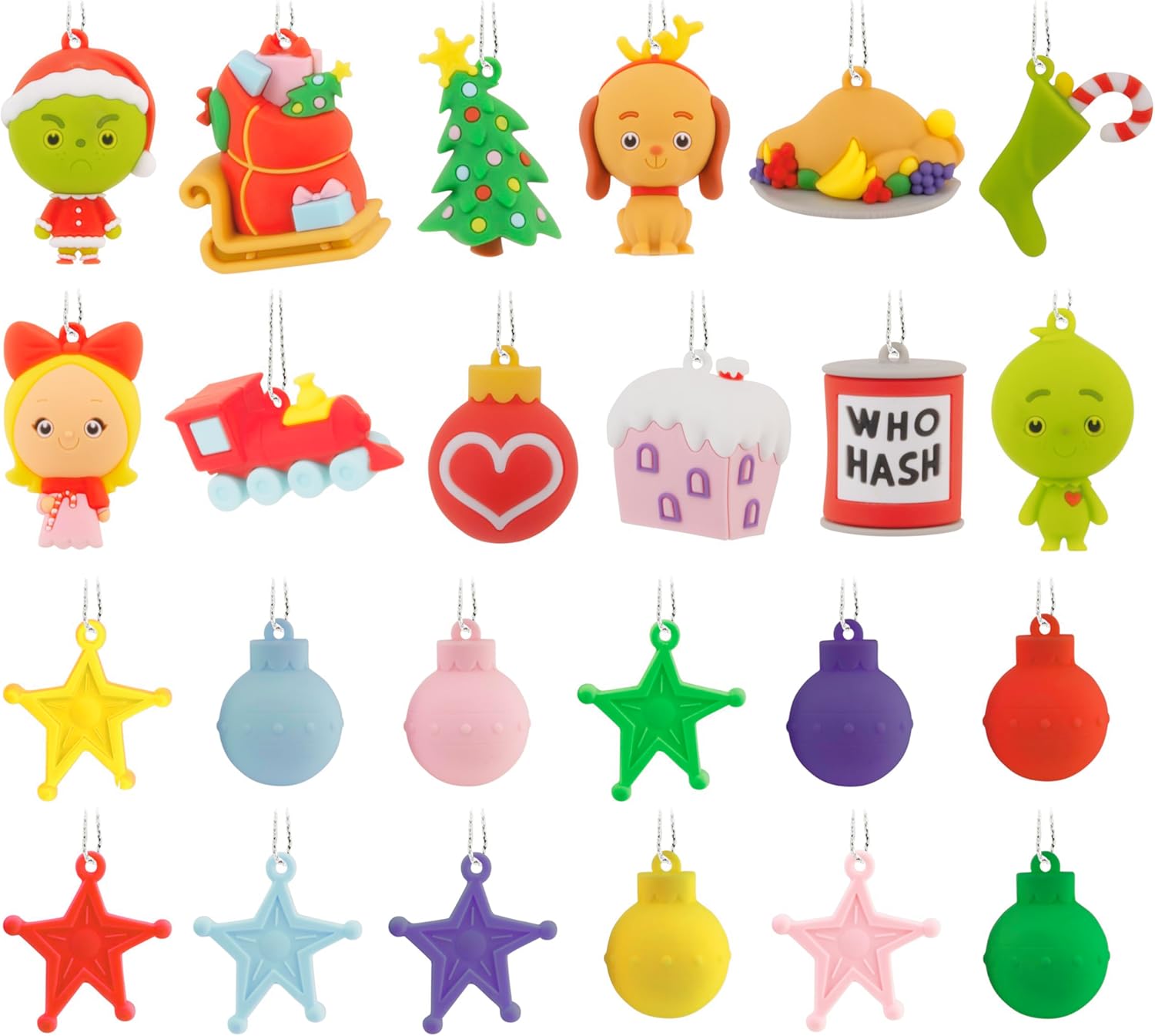 Hallmark Harry Potter Countdown Calendar Miniature Christmas Tree Set with 12 Mini Ornaments, 135 (0003HCM0914)