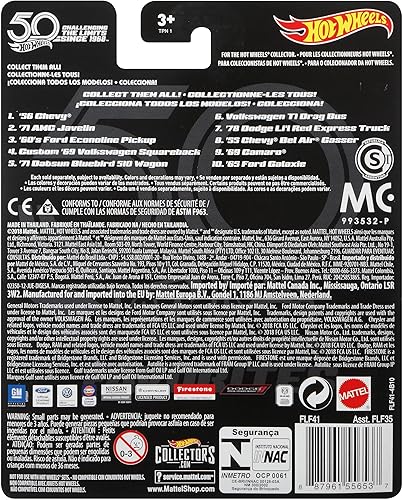 Miniatura 2 de Hot Wheels 50th Anniversary Favs Volkswagen T1 Drag Bus