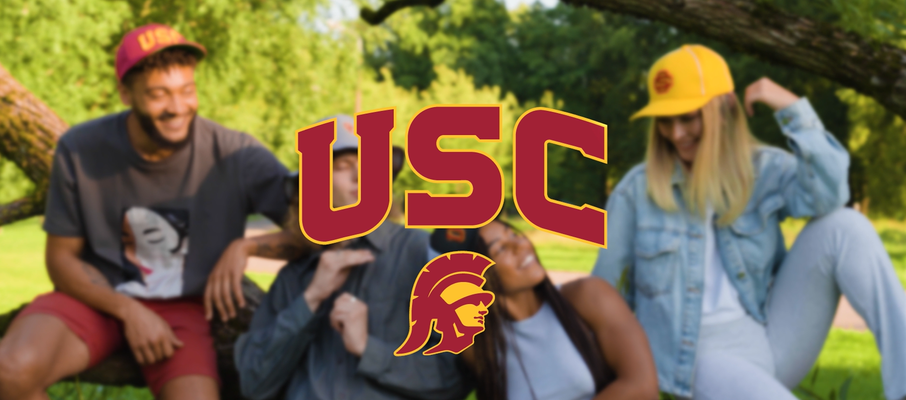 Pacific Headwear USC Hybrid Cotton Dad Cap OS miniatura 7