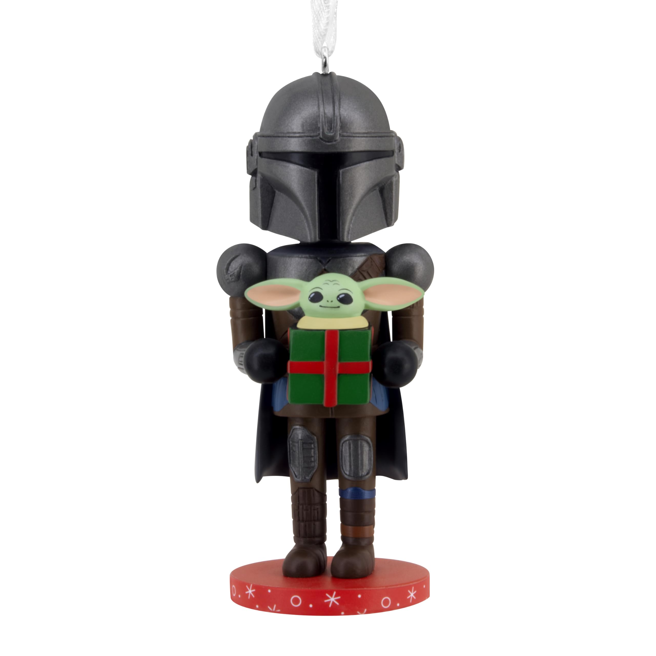 Hallmark Star Wars: The Mandalorian Nutcracker Christmas Ornament, Gifts for Star Wars Fans