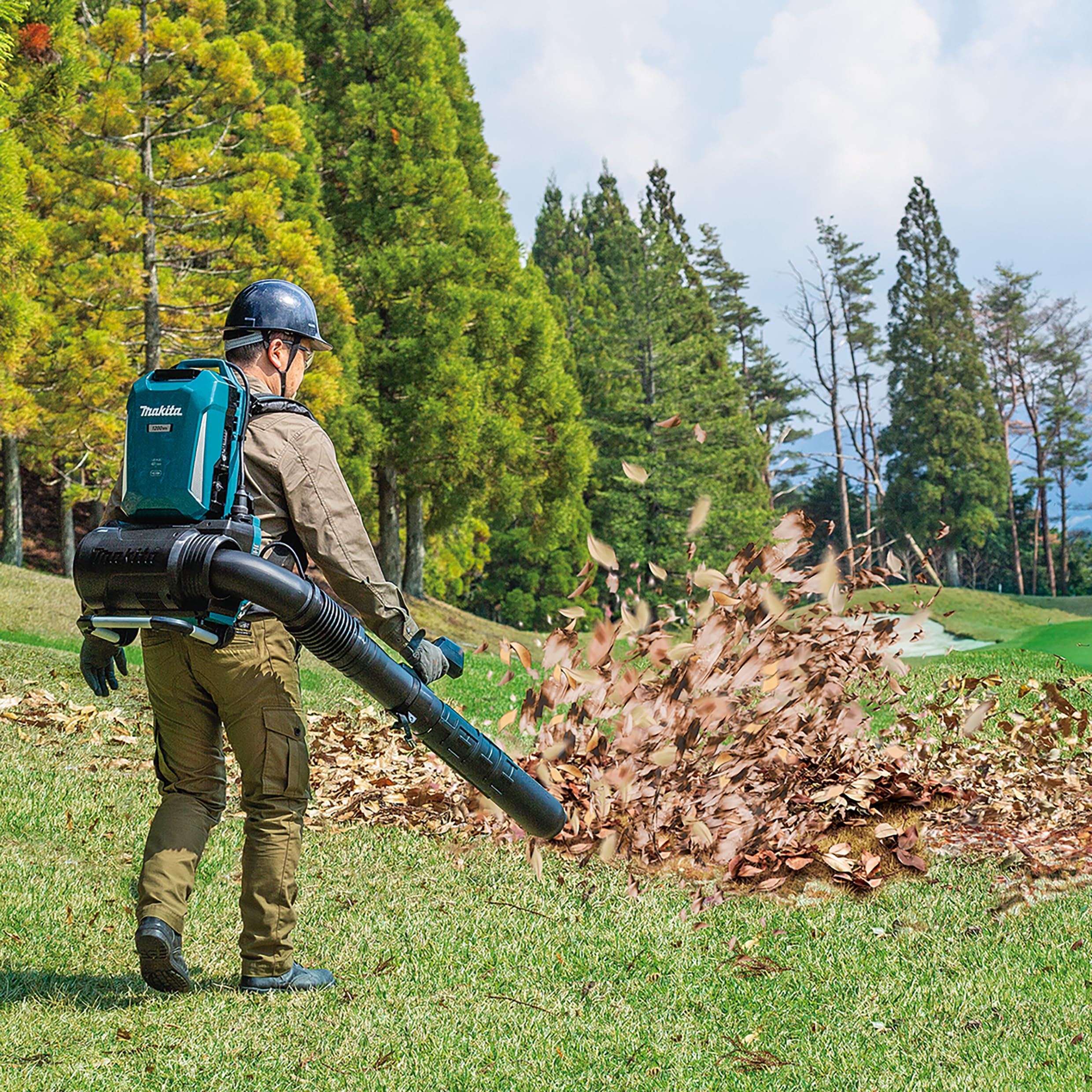 Makita UB002CZ 36V Li-ION LXT Balais Sac à Dos Souffleur - Sac à Dos Batterie et Chargeur Non Inclus