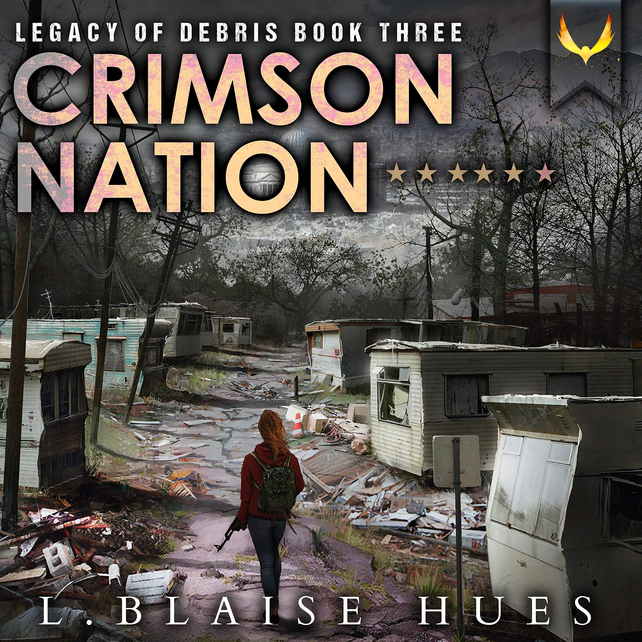 Cover art for Crimson Nation: A Post-Apocalyptic Survival Series