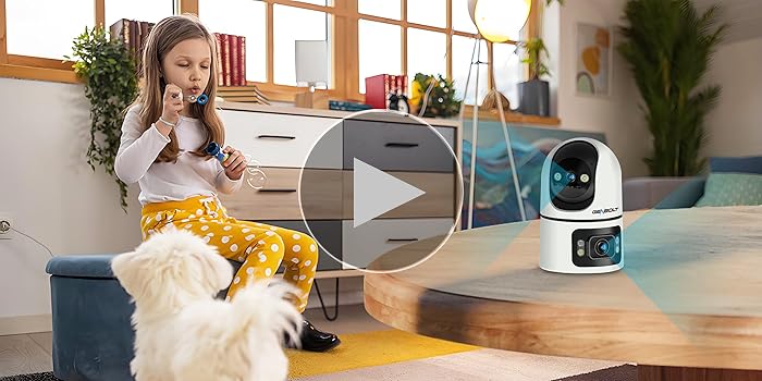 Amazon.co.jp: 【自動追尾・360°全方位監視】ペットカメラ