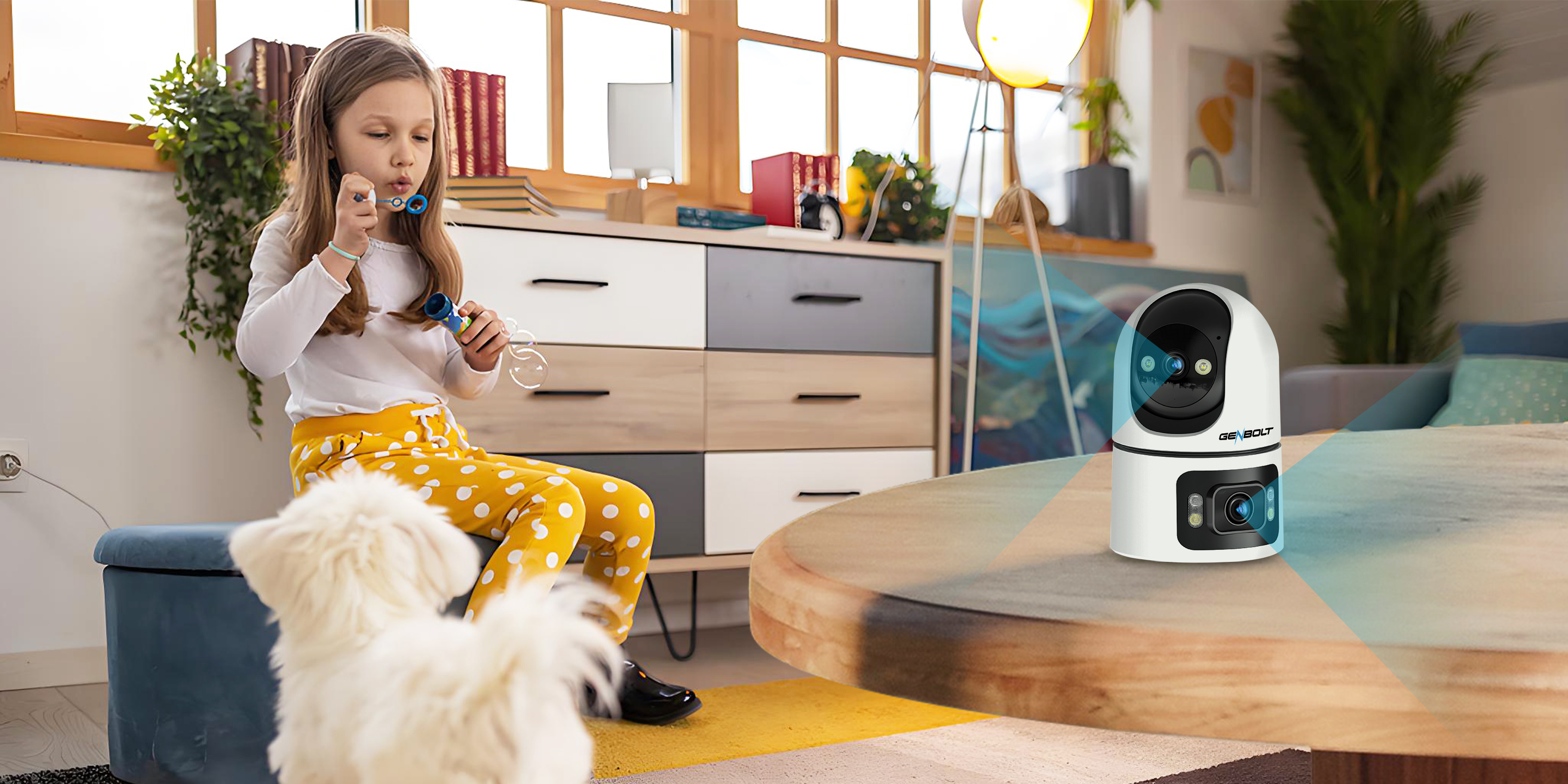 Amazon.co.jp: 【自動追尾・360°全方位監視】ペットカメラ 見守り