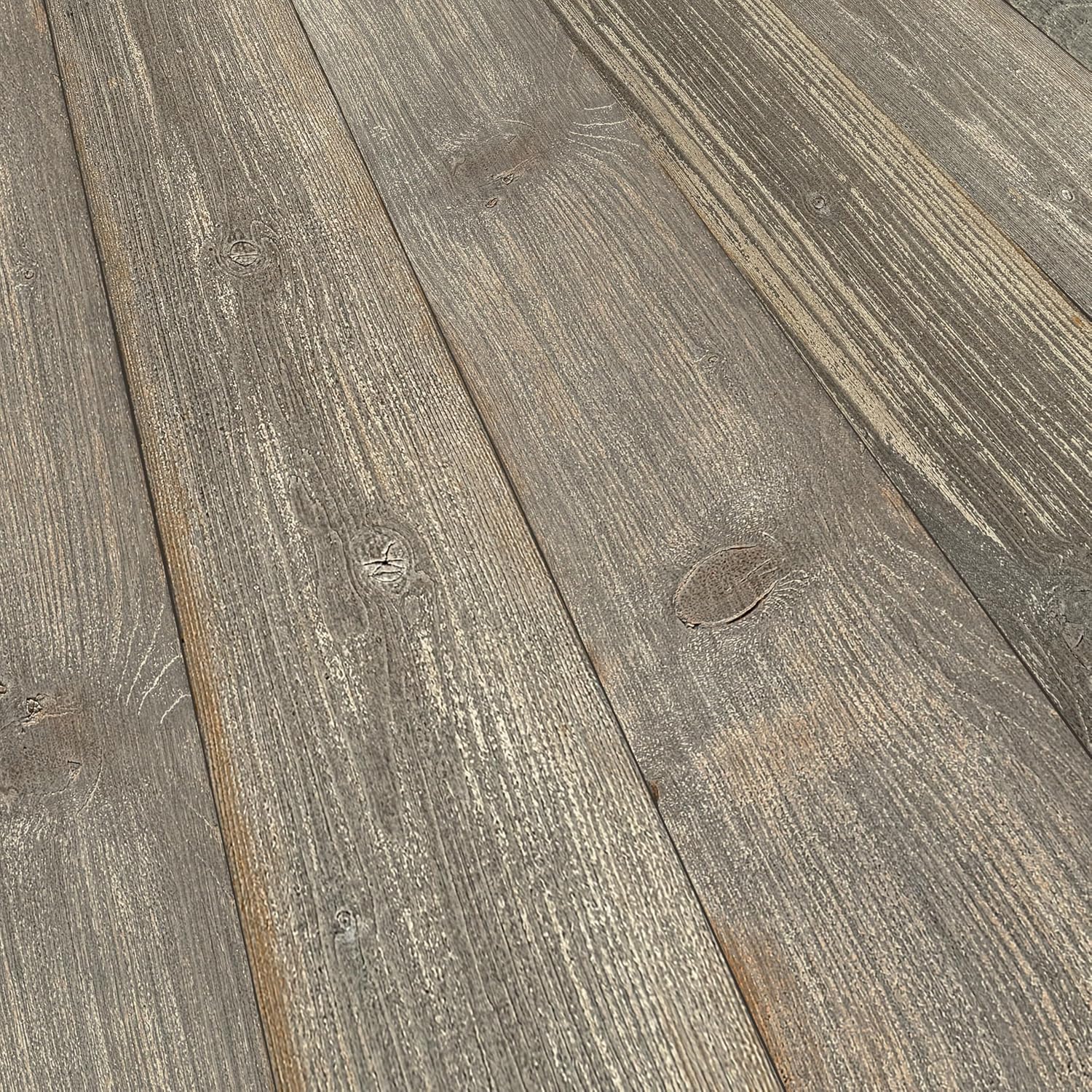 Real Wood Wall Planks-5" White Shiplap Panel Peel and Stick 10Pack 12.5SqFt