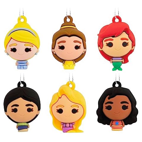 Hallmark Disney Princess Miniature Christmas Ornaments Cover
