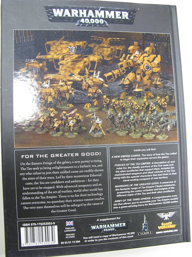 Codex T'au Empire Warhammer 40,000 日本語訳付 41o6fCMHF0L._AC_SY200_QL15_.jpg
