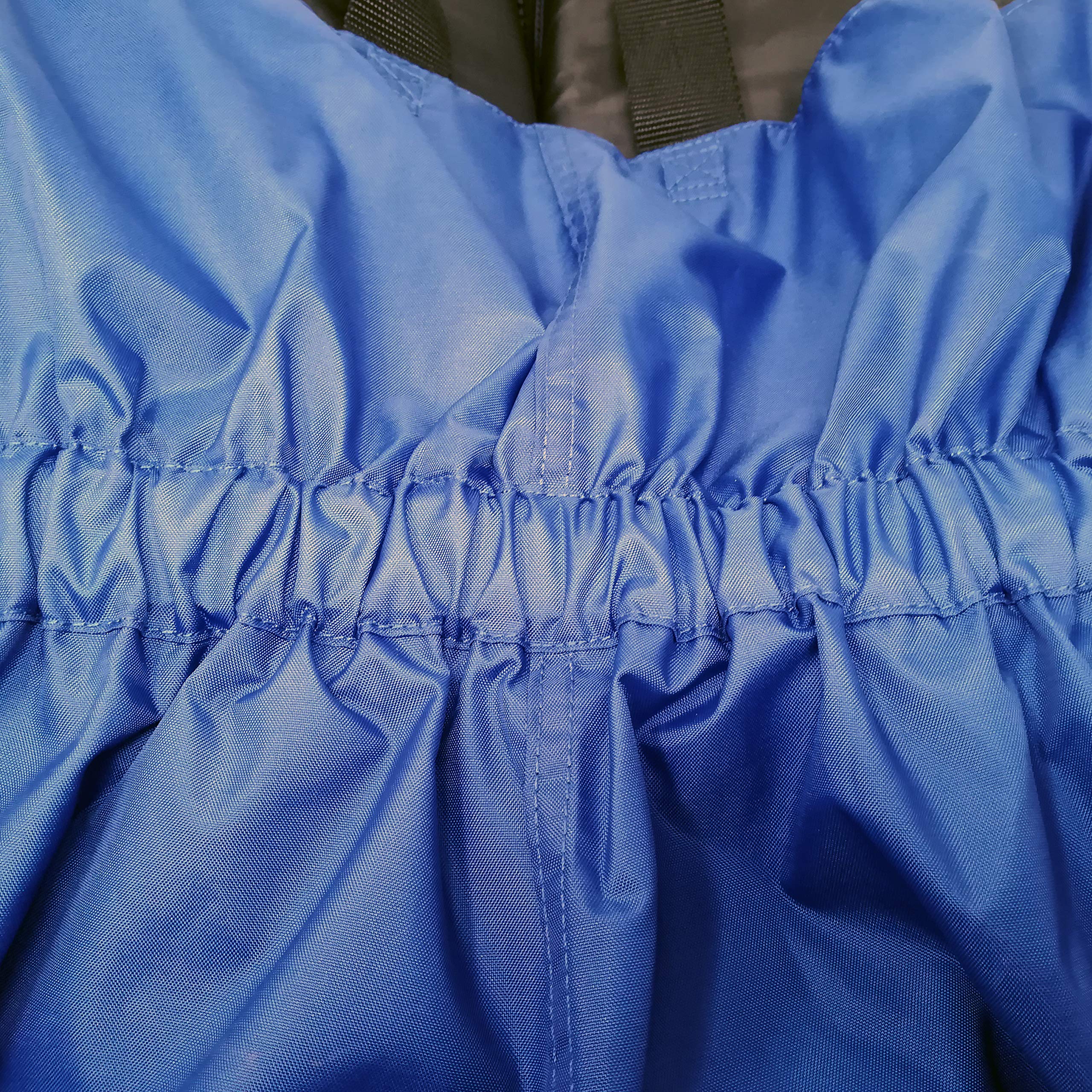 Fladen Rescue-System – 50N 857 Schwimmhose und Trägerhose ITW Nexus Schnallen verstellbare Träger – Marine Auftrieb und Thermoschutz imprägniert mit Bionic ECO Finish – ISO 12402-6 Zertifiziert
