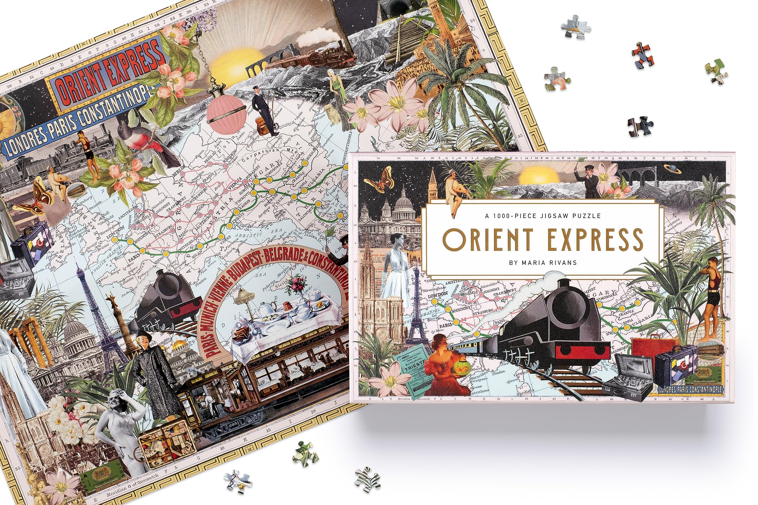Orient Express: A 1000-piece Jigsaw Puzzle