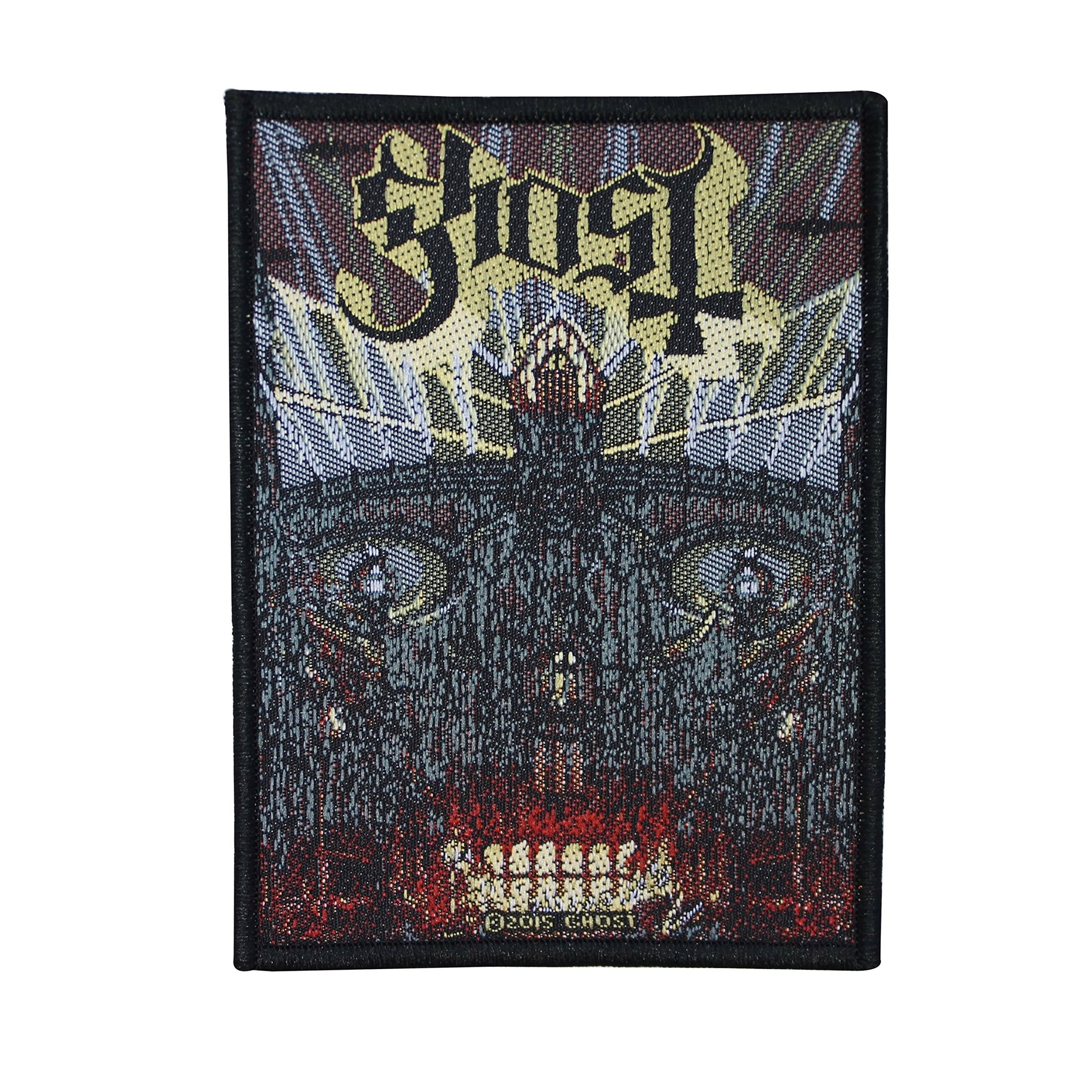 Ghost B.C. Meliora Patch Album Art Heavy Metal Jacket Woven Sew On Applique