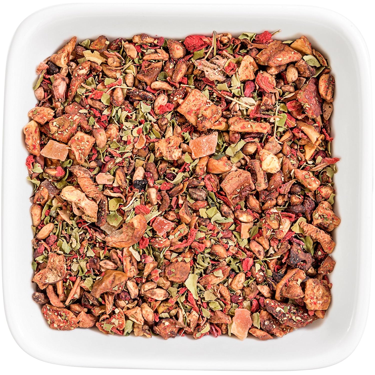 Tealyra - Pomegranate Raspberry - Fruity Herabl Loose Leaf Tea - Vitamins and Antioxidants Rich - Hot and Iced Tea - All Natural - Caffeine-Free - 222g (8-ounce)