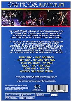 【中古】 DVD GARY MOORE / BLUES FOR JIMI: LIVE IN LONDON Blues For Jimi (Live) - Album by Gary Moore | Spotify
