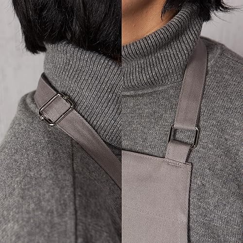 Miniatura 3 de Now Designs Delantal básico de cocina de algodón, rojo