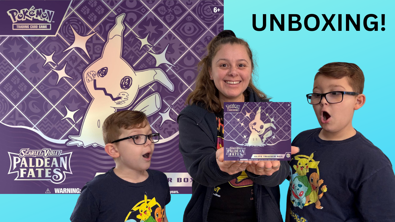 Watch Pokemon Paldean Fates Elite Trainer Box Unboxing Card Opening on  Amazon Live