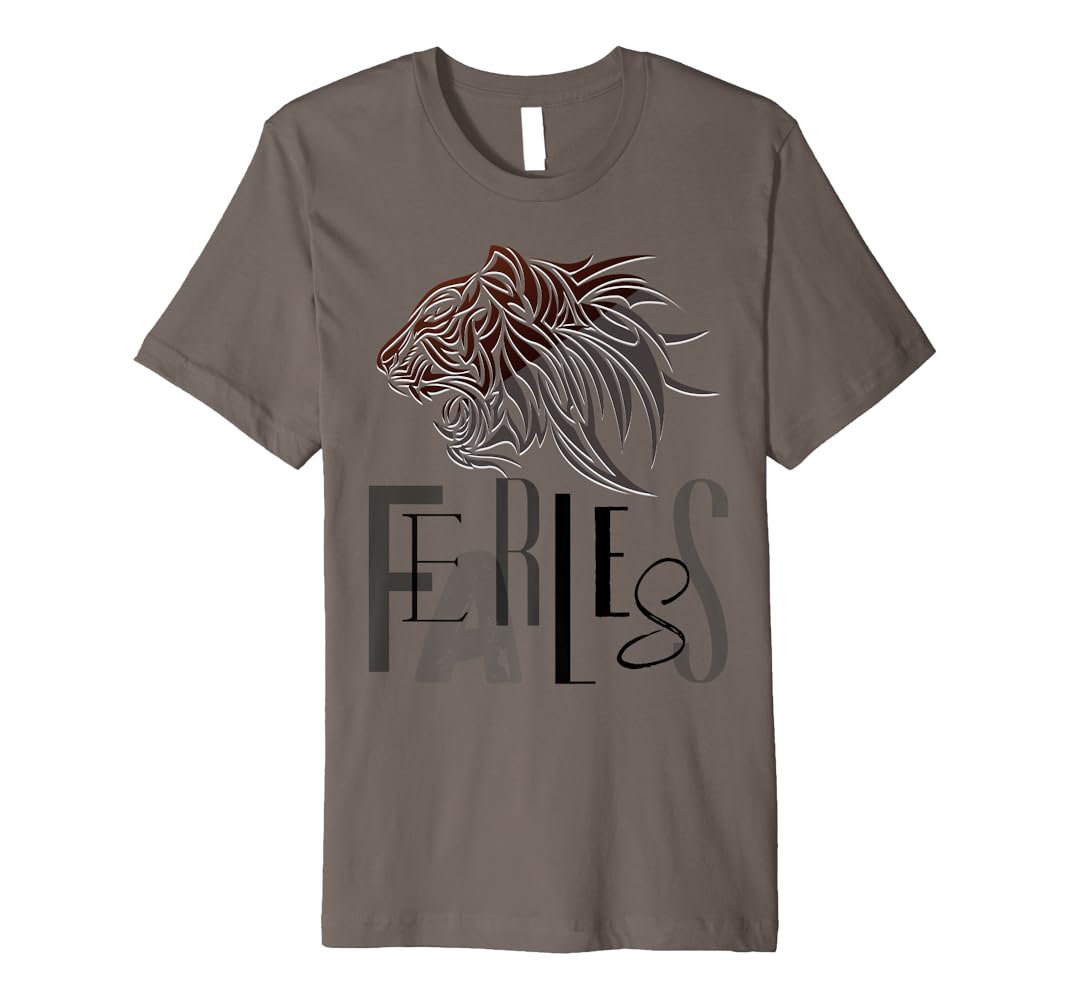 Fearless tiger t shirt Clearance