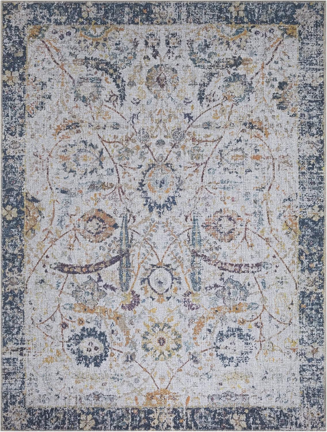 Ottomanson Machine Washable Wrinkle Free Flatweave