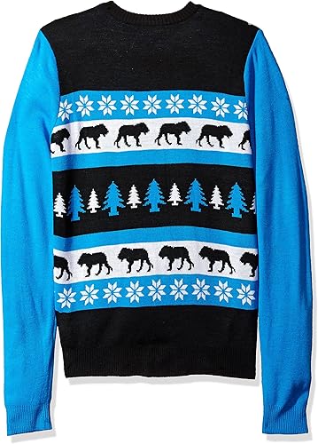 Vista 9 de Forever Collectibles Indianapolis Colts One Too Many Ugly Sweater 2-Marca de palabras