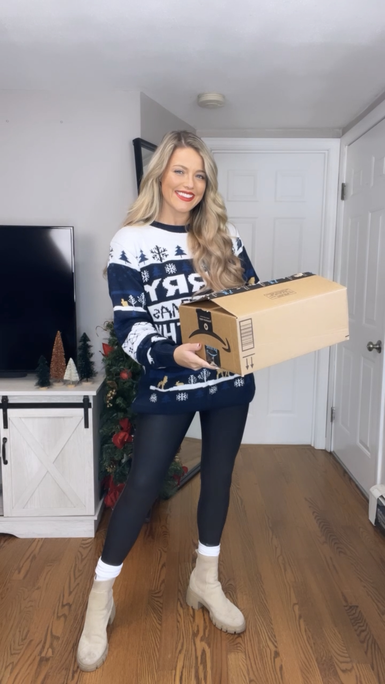 Watch Festive sweater haul! on Amazon Live