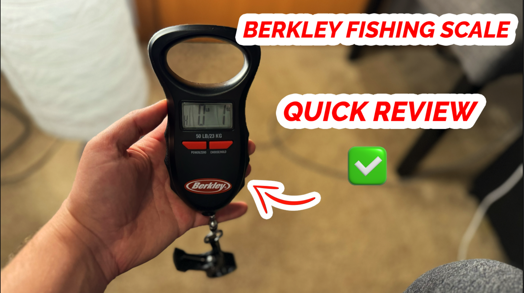 Watch SIMPLE & EASY ! Berkley Fishing Scale on Amazon Live