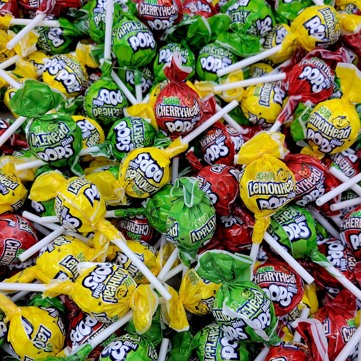 Ferrara Lemonhead and Friends Mini Sour Lollipops Bulk