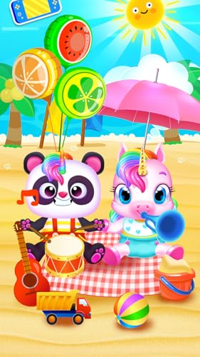 My Newborn Baby Unicorn and Panda Care