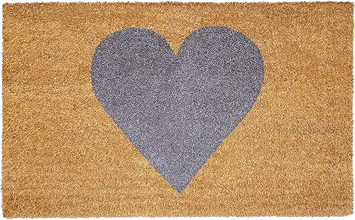 Miniatura 4 de Calloway Mills Madison - Felpudo de corazón (negro, 24 x 36 pulgadas)