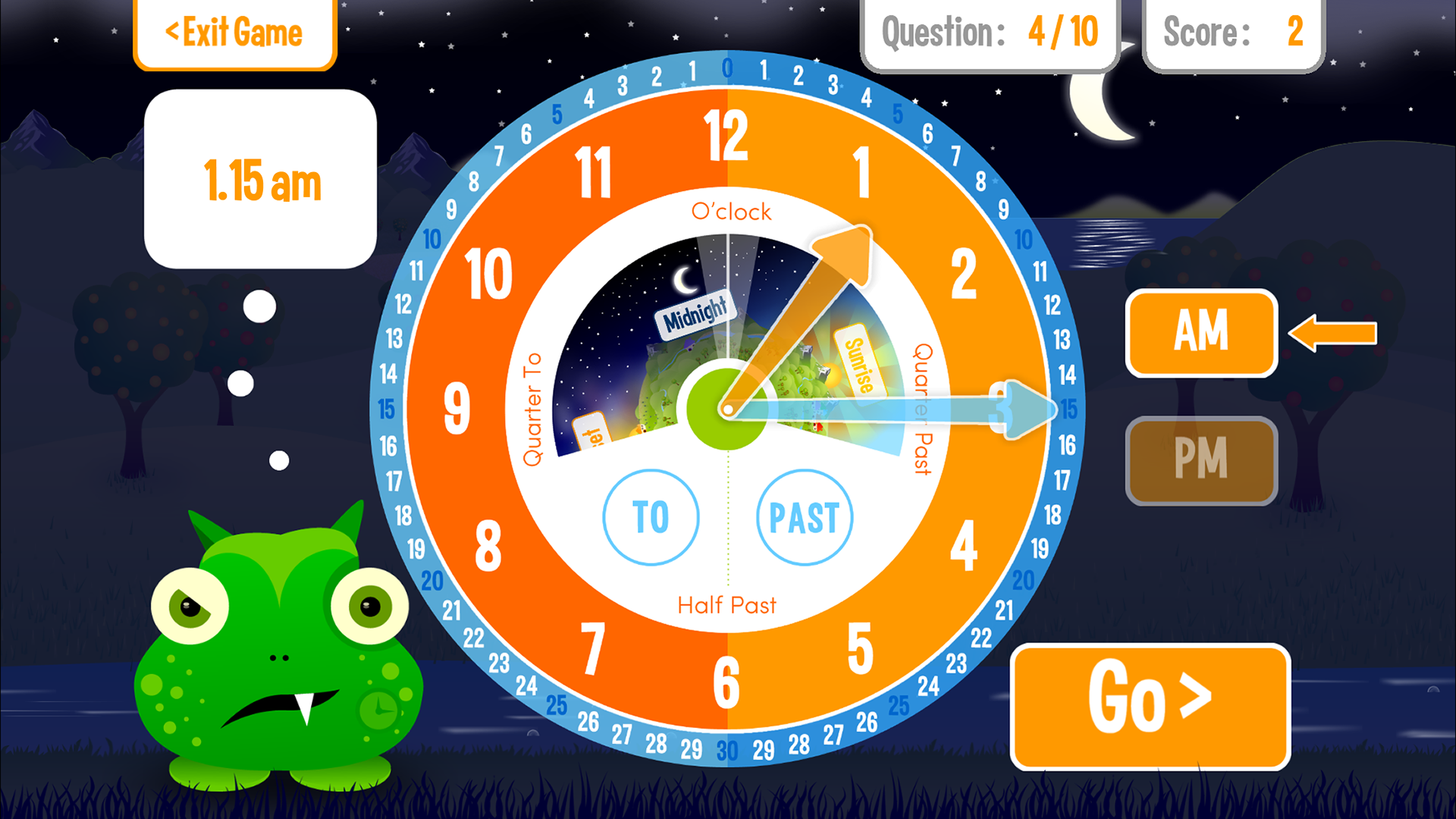 Squeebles Tell The Time App on the Amazon Appstore