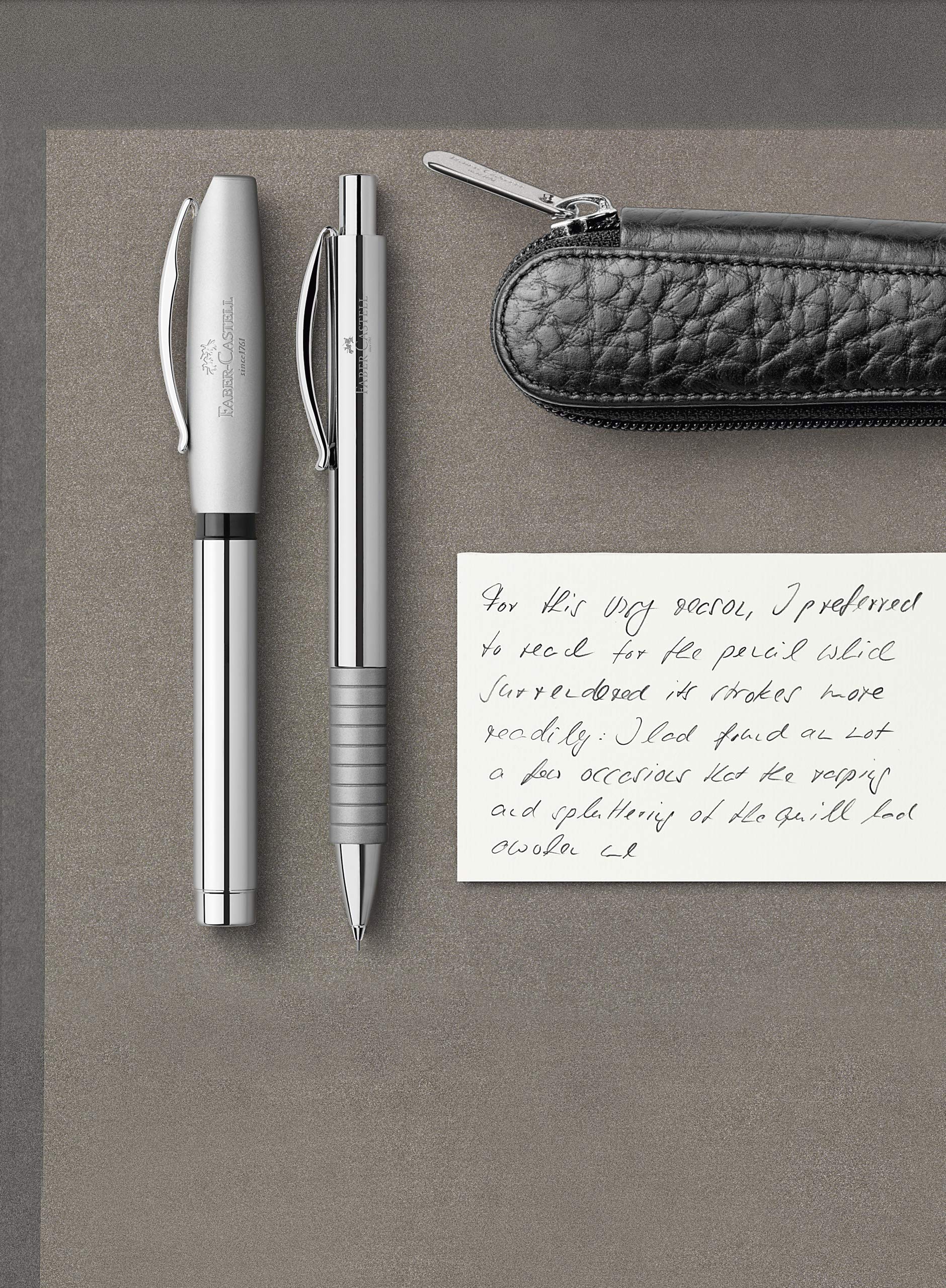 Amazon.co.jp: Faber-Castell Basic Mechanical Pencil Chrome Plated