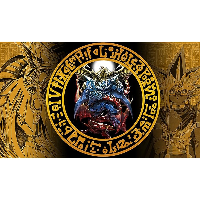 Buy Yu Gi Oh! Egyptian Gods & Yami Yugi Custom Playmat Anime Playmat