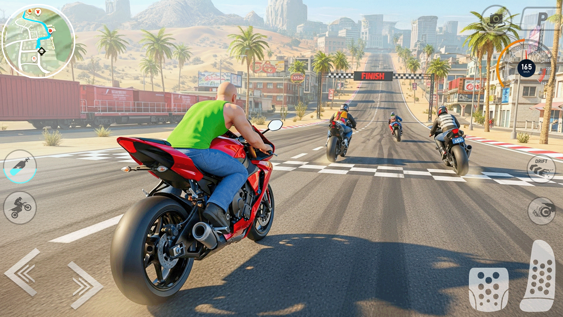 Xtreme Motorbikes Gangster Simulator Racing Games - Open World Urban ...