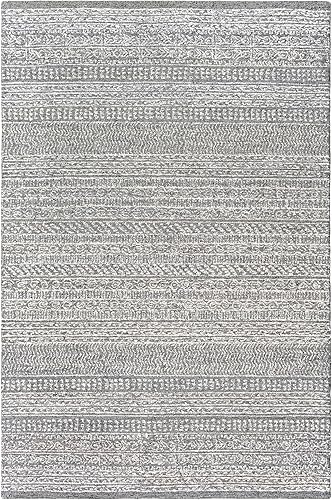 Miniatura 3 de Mark&amp;Day - Alfombras de lana de 9 x 12 pulgadas, alfombra bohemia Reze  Global Camel, alfombra de área color crema topo para sala de estar,